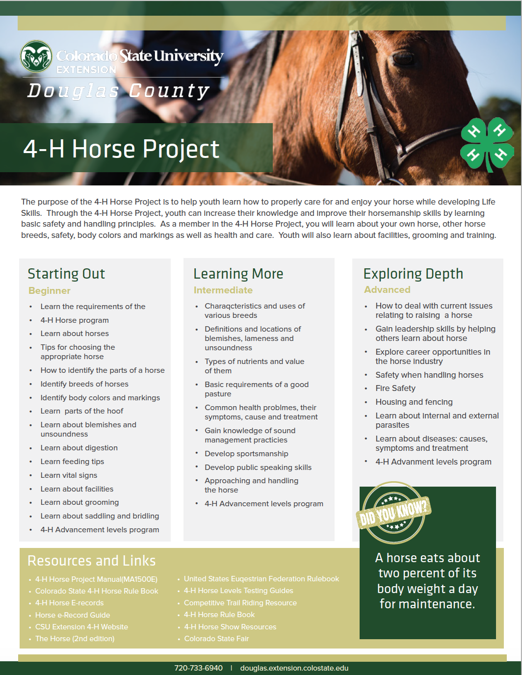 Horse Project Douglas County Extension horse-project-douglas-county-extension